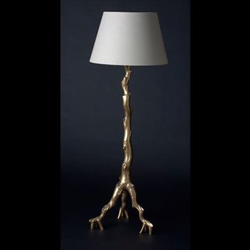 Gold Twig Floor Lamp