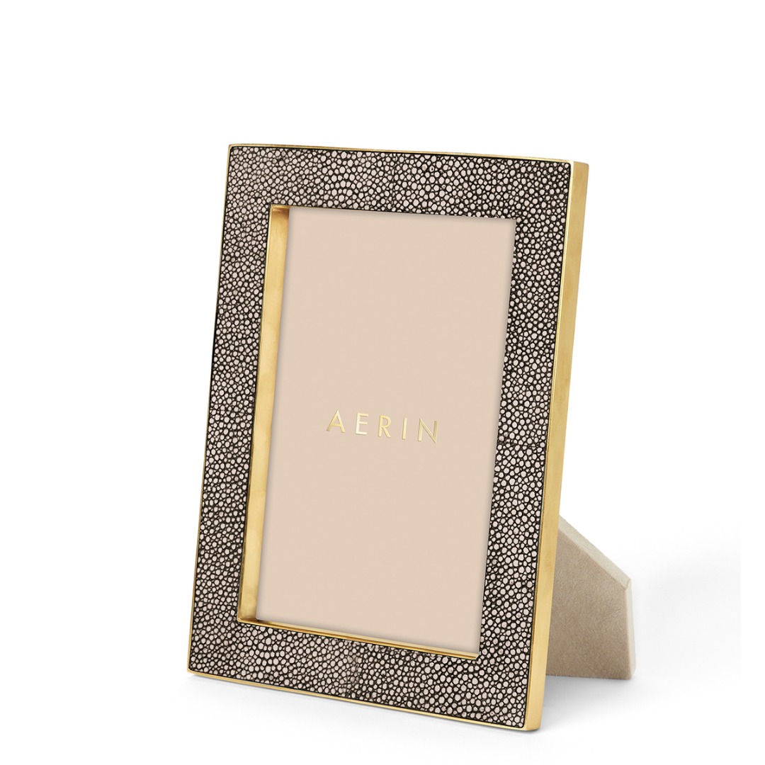 Classic Shagreen Frame 5x7 (Chocolate)