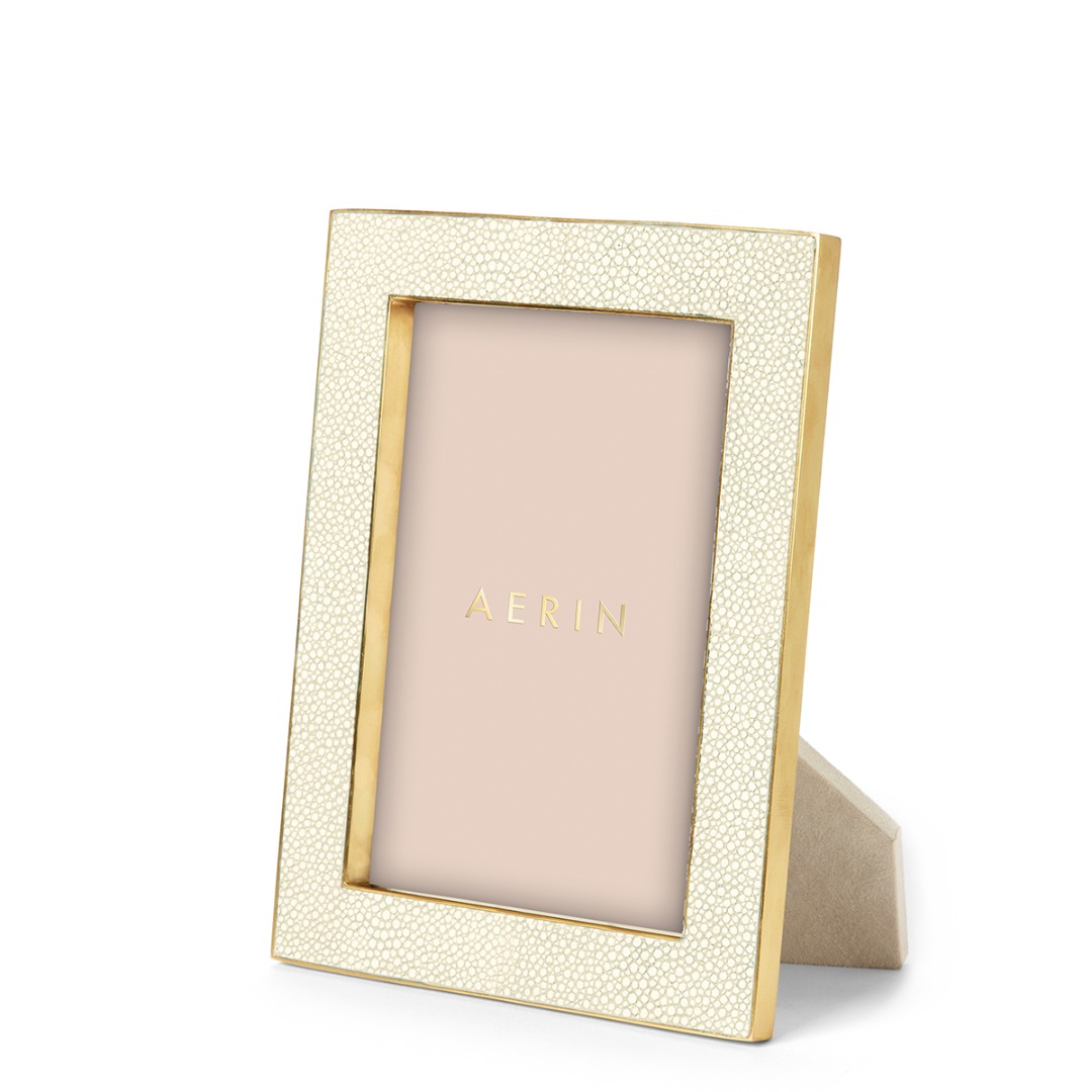 Classic Shagreen Frame 5x7 (Cream)