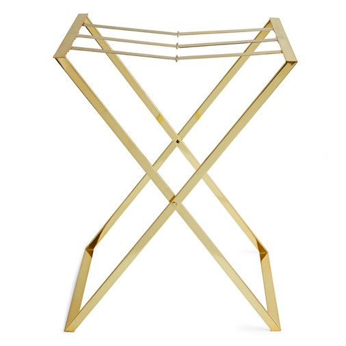 Butler Tray Stand (Brass)