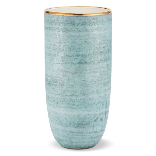 Calinda Tall Vase (Blue Grotto)