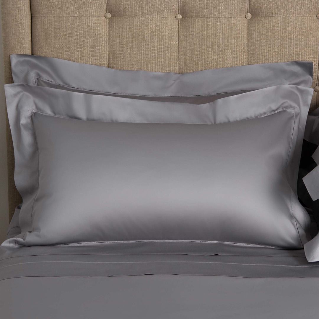 Single Ajour Sham (Slate Grey)