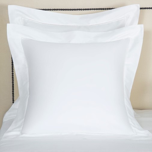 Single Ajour Euro Sham (White)