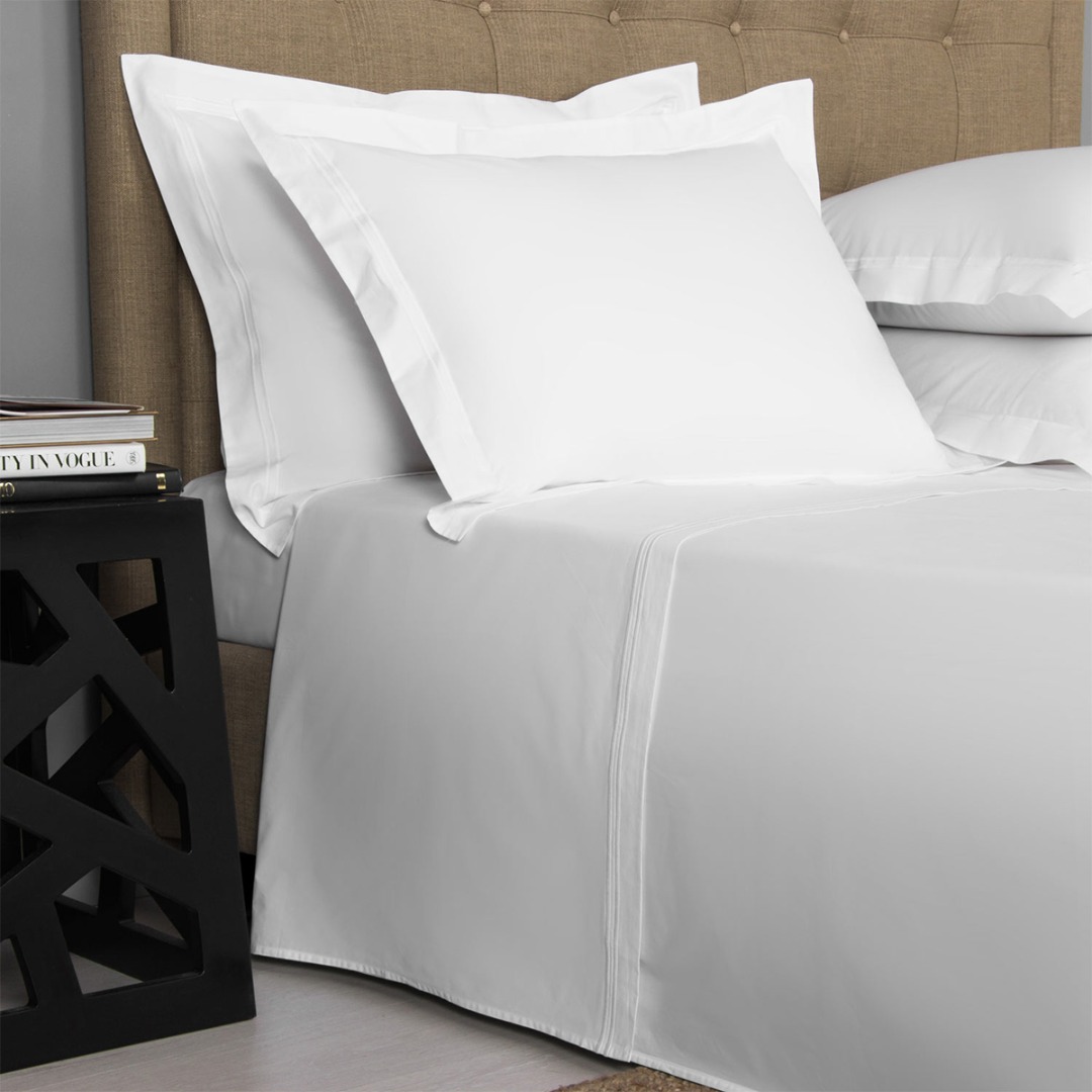 Hotel Classic Sheet Set - King (White/White)