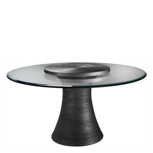 Katoucha Dining Table with Lazy Susan