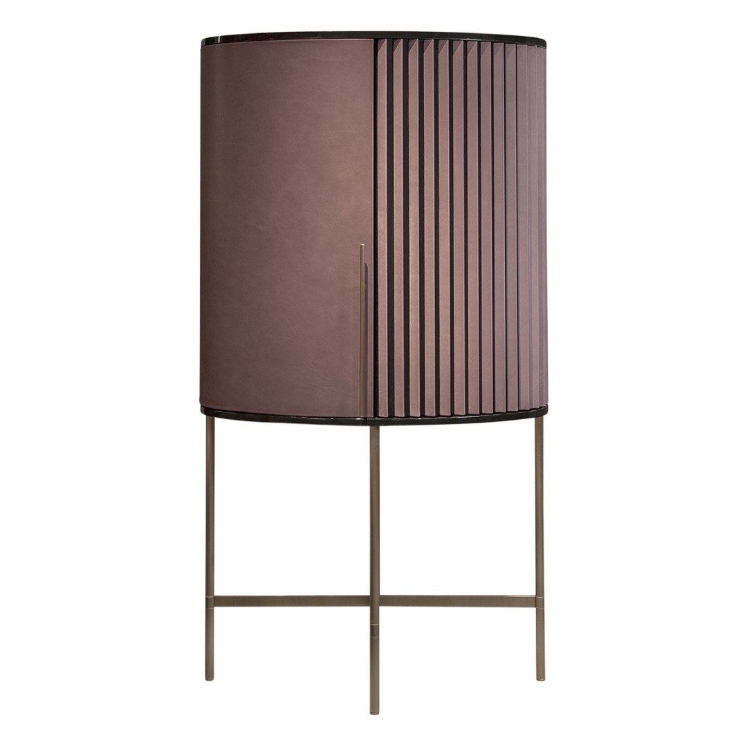 Plisse Bar Cabinet