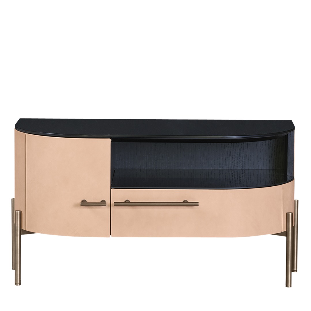 Plisse Bedside Table