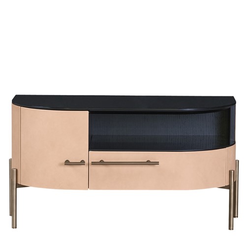 Plisse Bedside Table