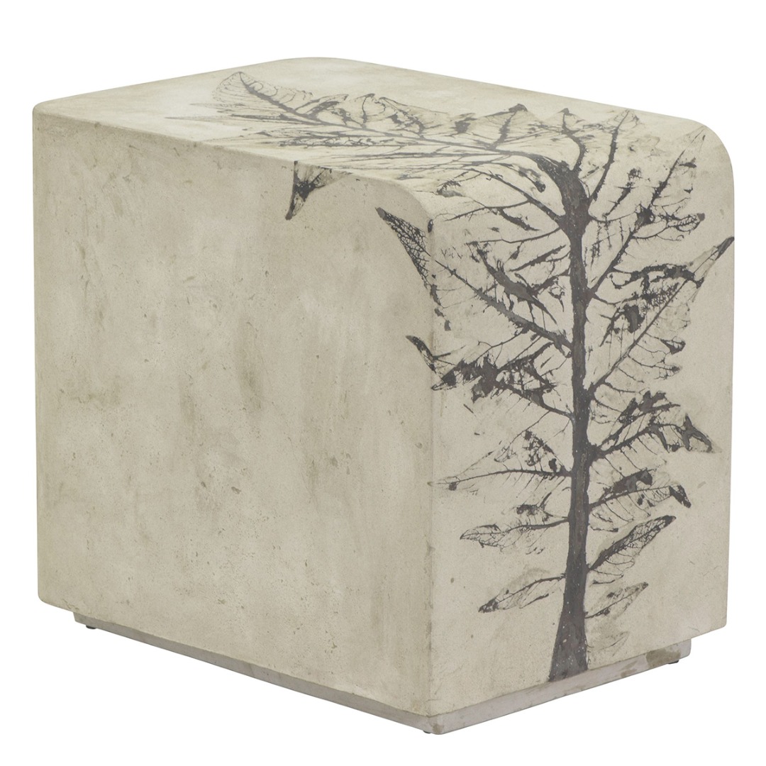 Rectangular Concrete Side Table