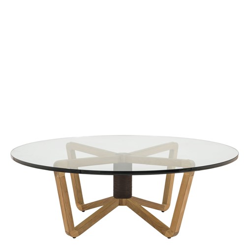 Eitlean Outdoor Teak Cocktail Table