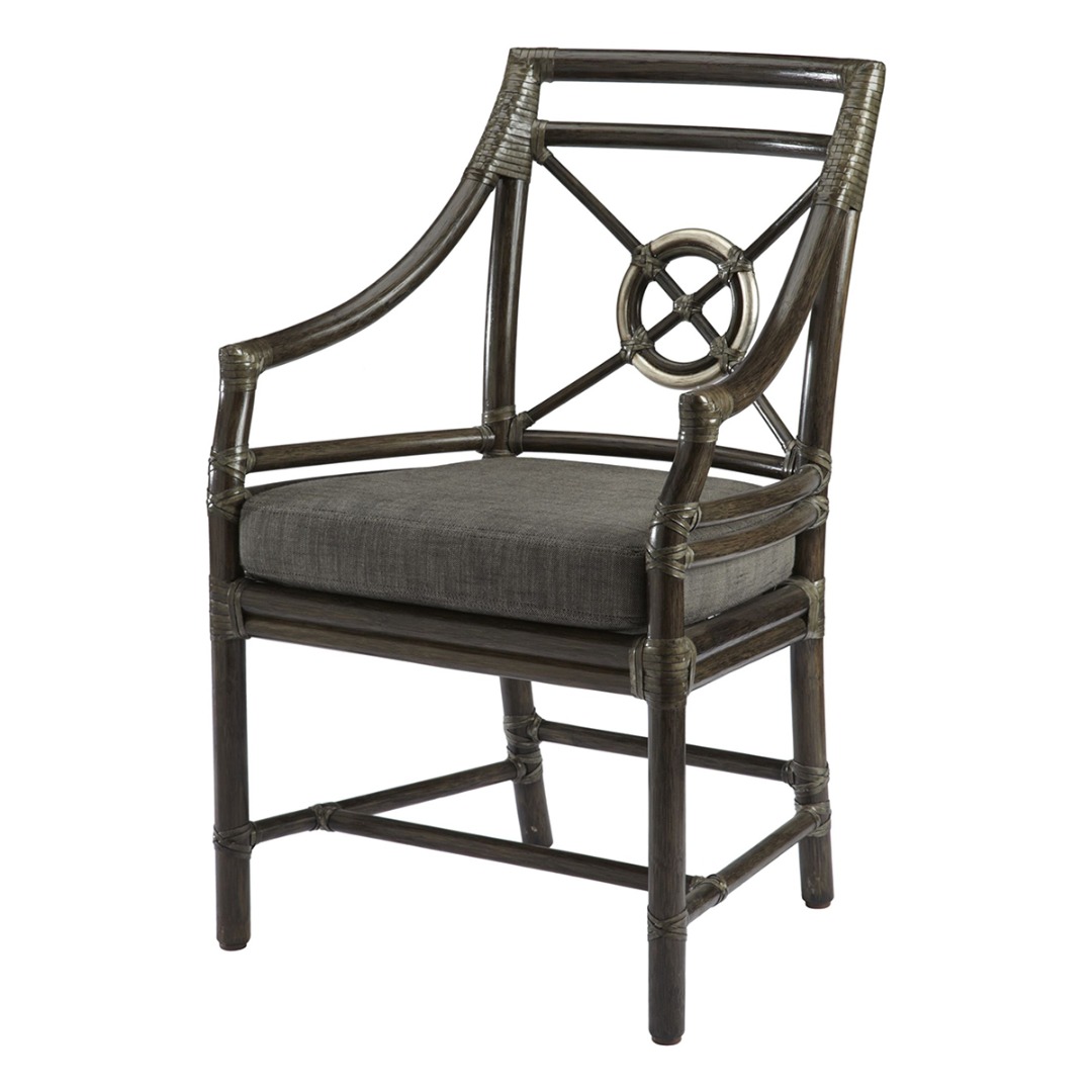 Rattan Target Arm Chair