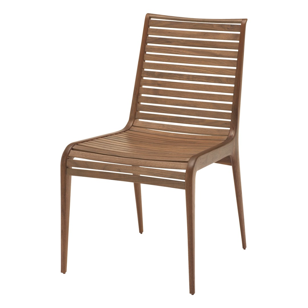 Slatted Walnut Chair