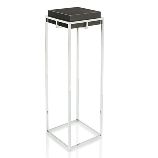Black Stone Top LA PETITE COQUETTE SIDE TABLE by Caracole – buy online on  NY Furniture Outlet