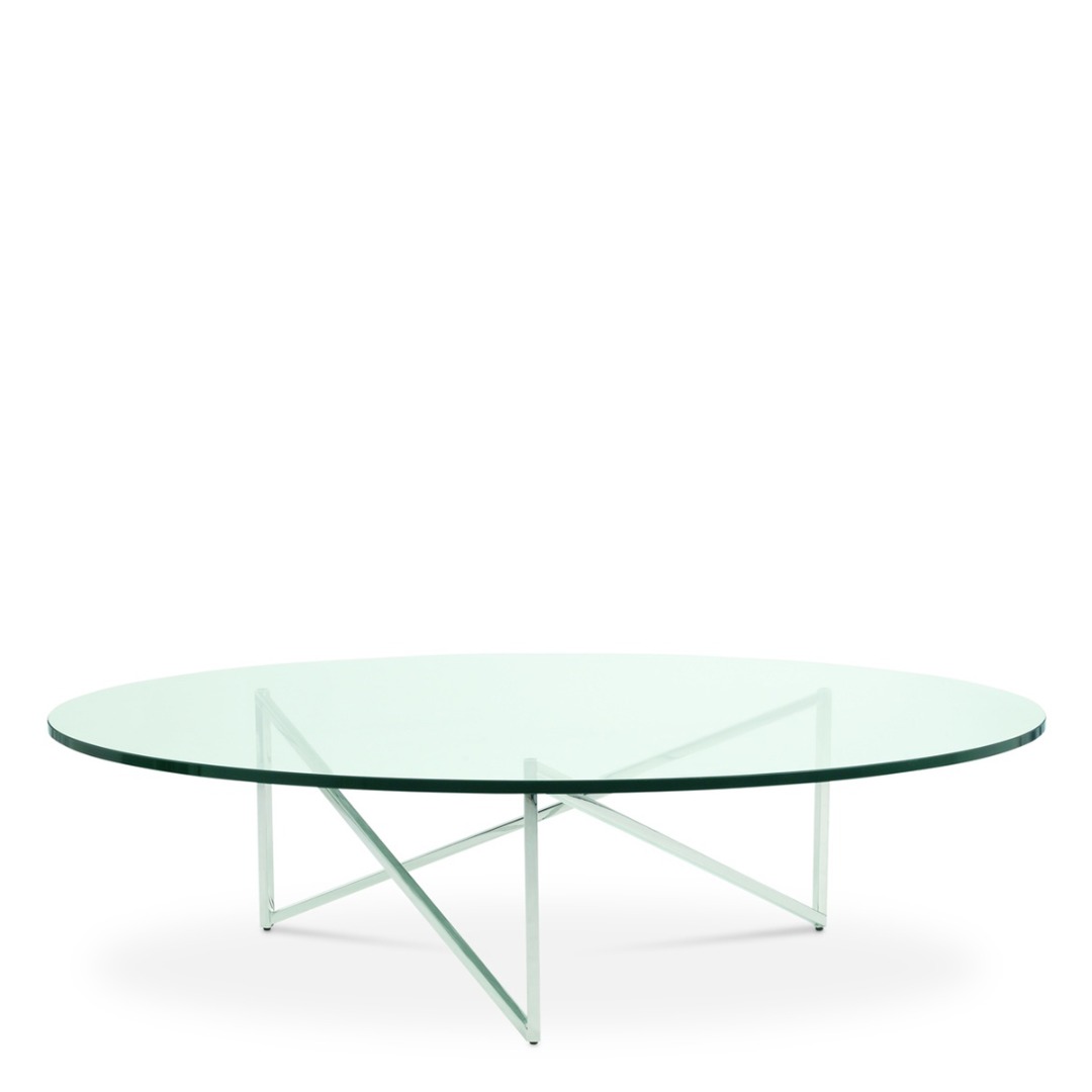 Domicile Cocktail Table Glass Top