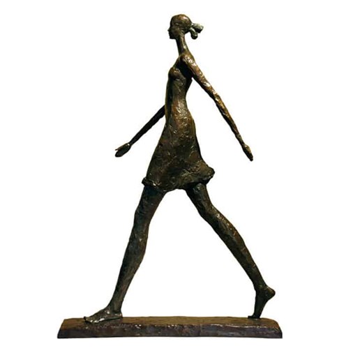 Female Walking Sculptures