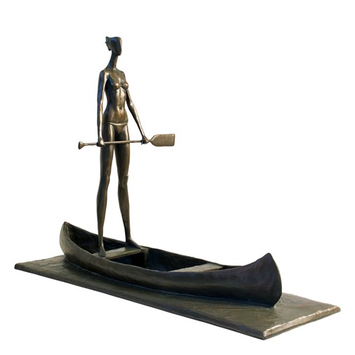Girl on Canoe