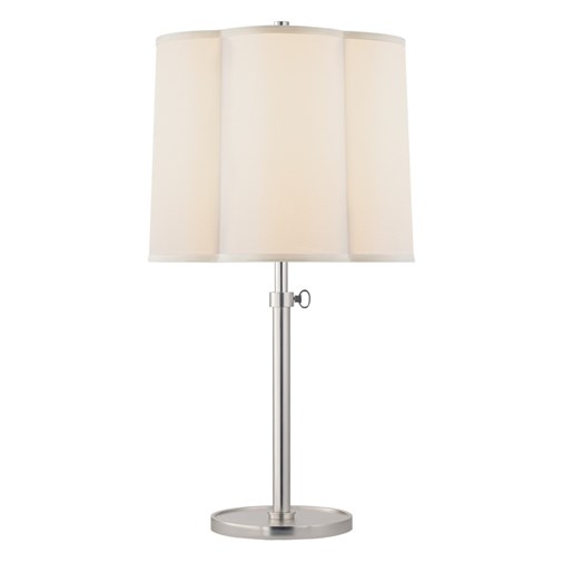 BB - Simple Adjustable Scallop Table Lamp