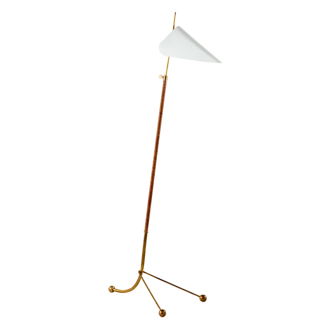 ARN - Moresby Floor Lamp (White Shade)