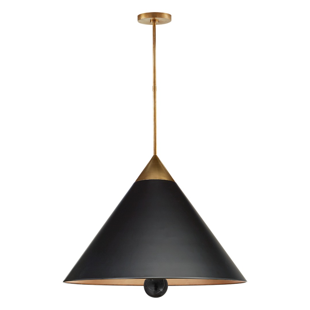 KW - Cleo Large Pendant (Black)