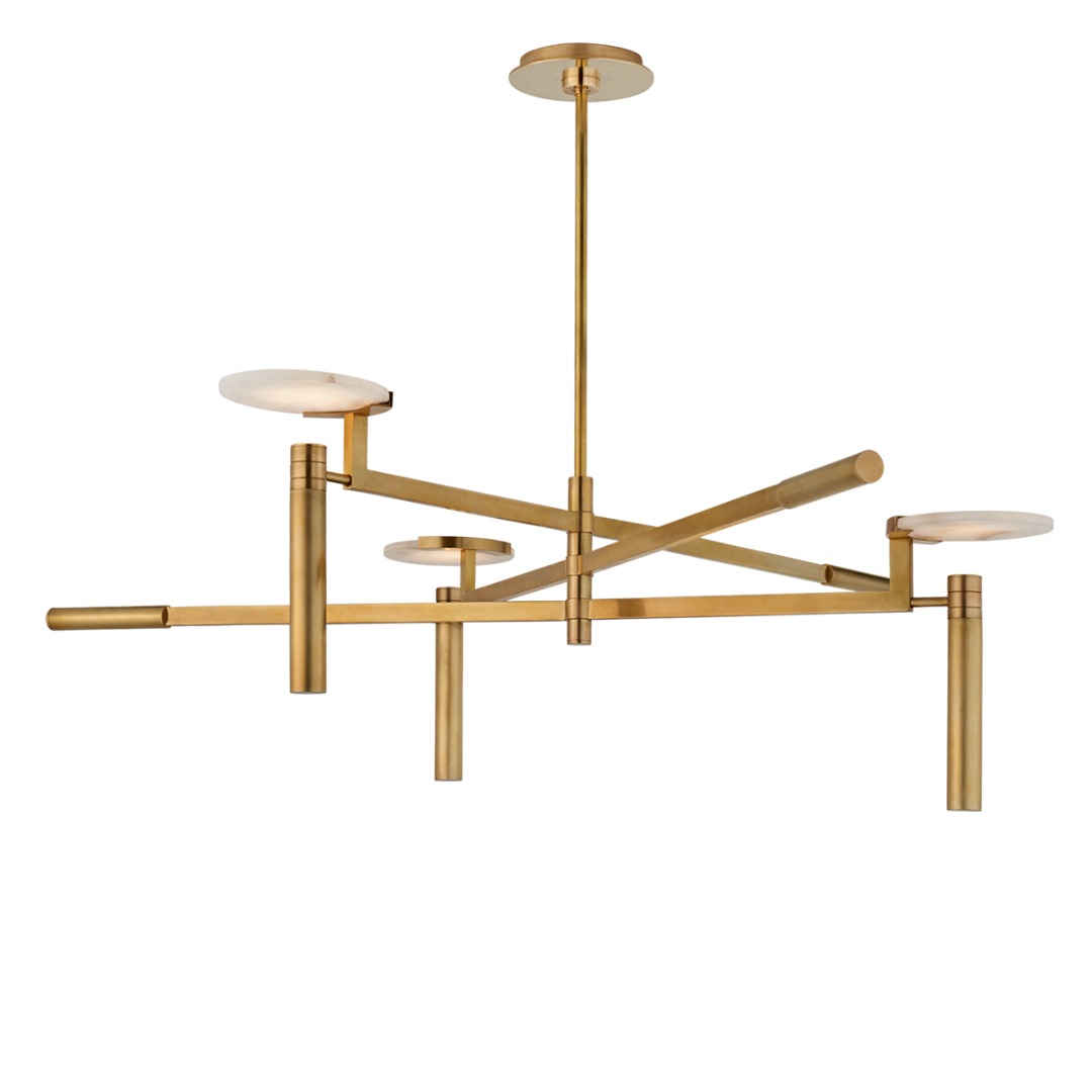 KW - Melange Large Floating Disc Chandelier