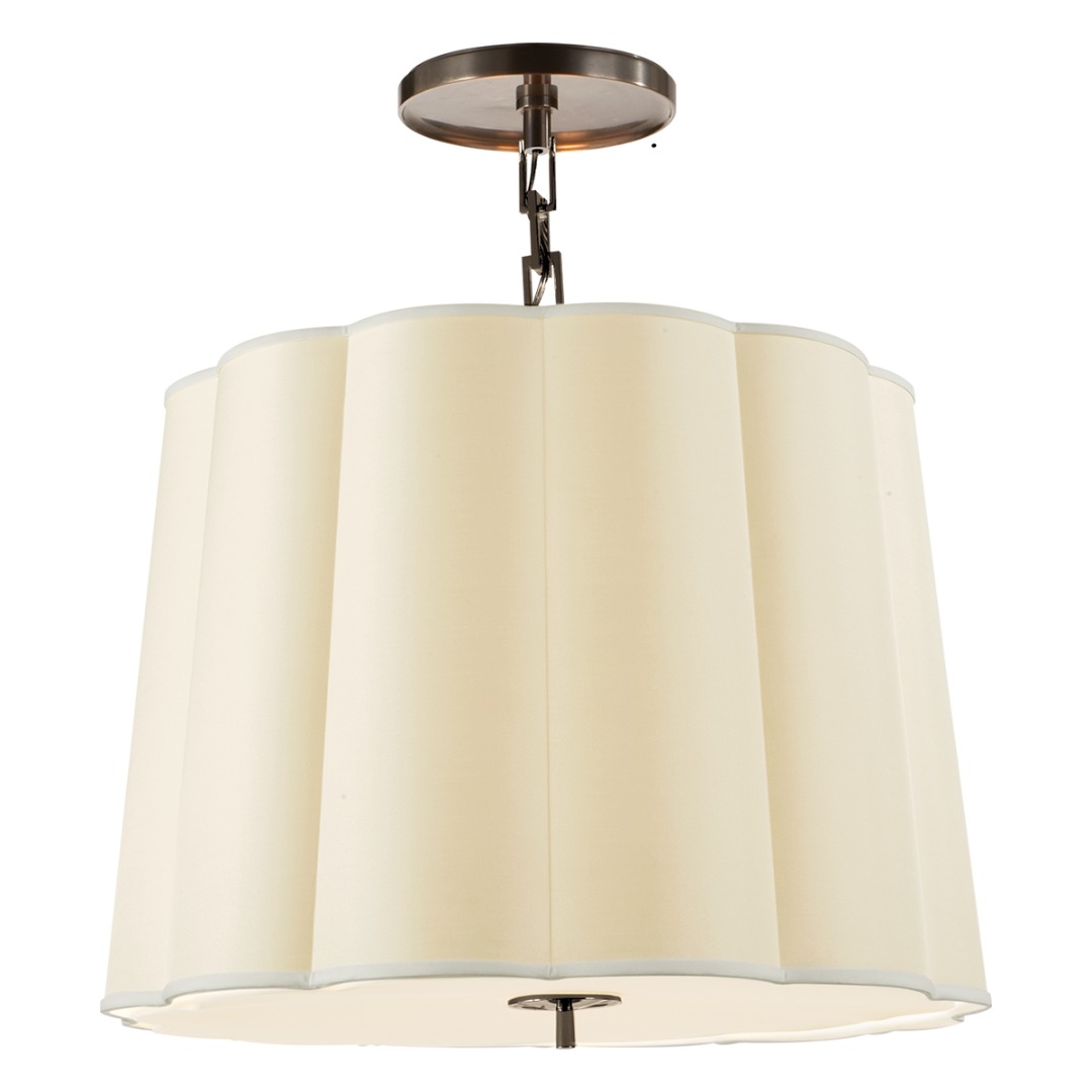 BB - Simple Scallop Large Hanging Shade