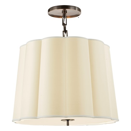 BB - Simple Scallop Large Hanging Shade