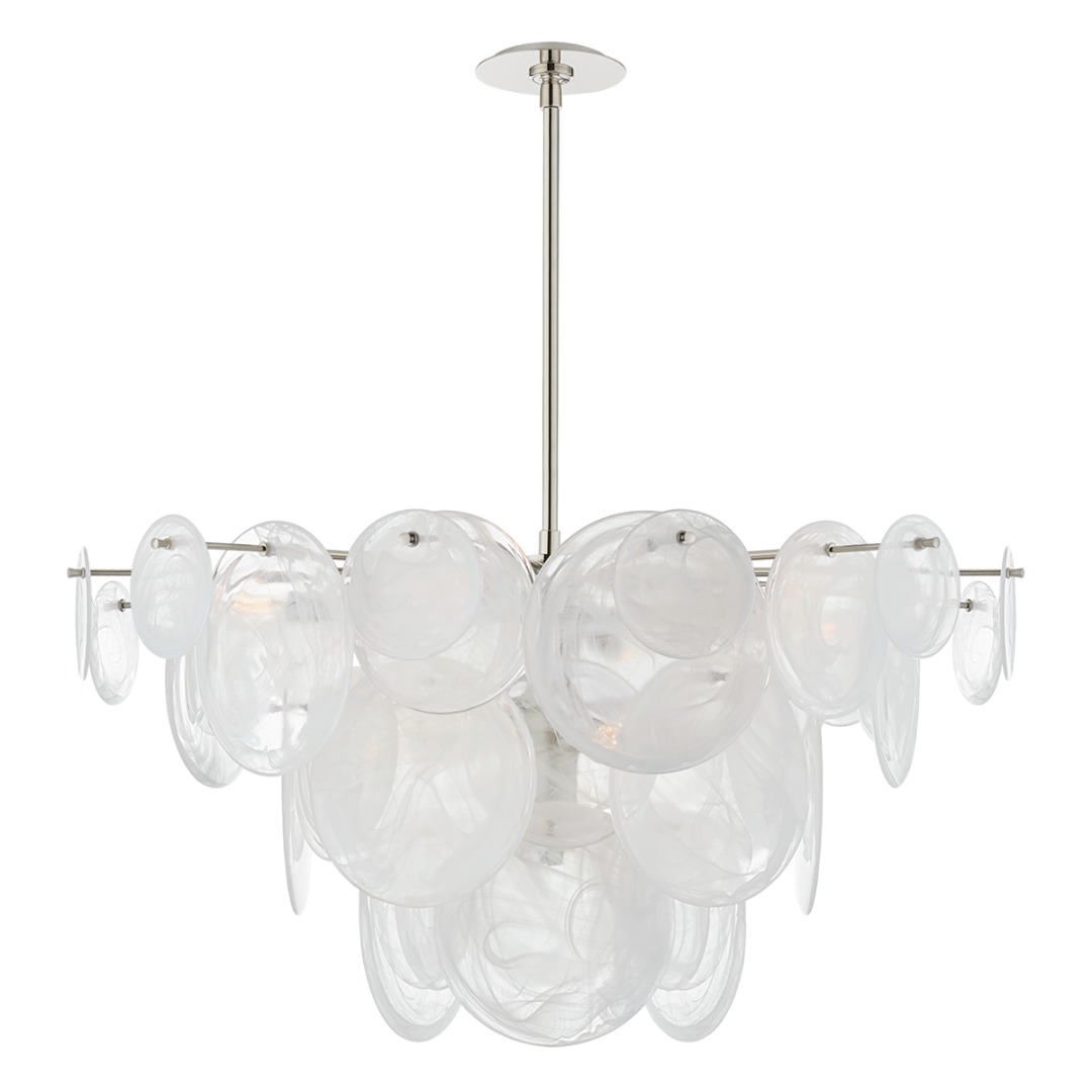 ARN - Loire Large Chandelier (Polished Nickel)