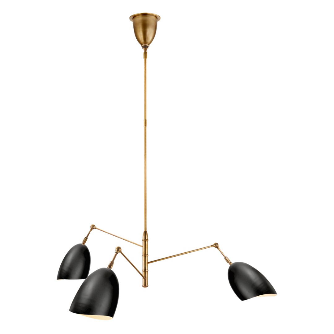 ARN - Sommerard Medium Triple-Arm Chandelier