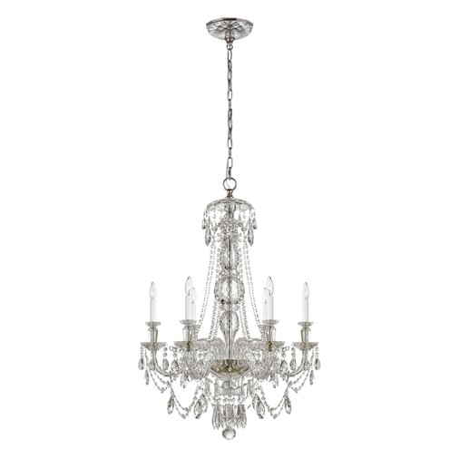 RL - Daniela Medium One-Tier Chandelier (Crystal)