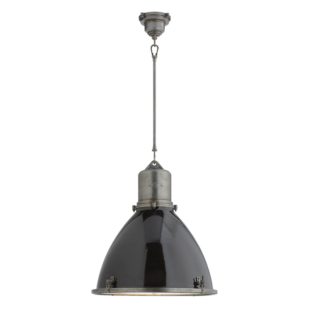 RL - Fulton Large Pendant (Black)