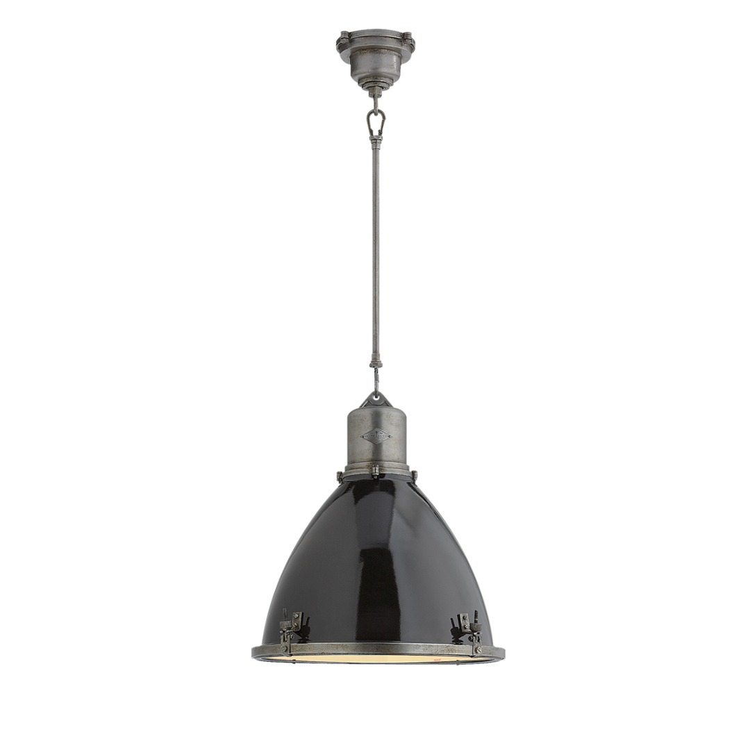 RL - Fulton Medium Pendant (Black)