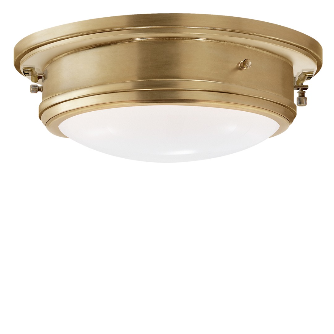 RL - Marine Porthole Medium Flush Mount