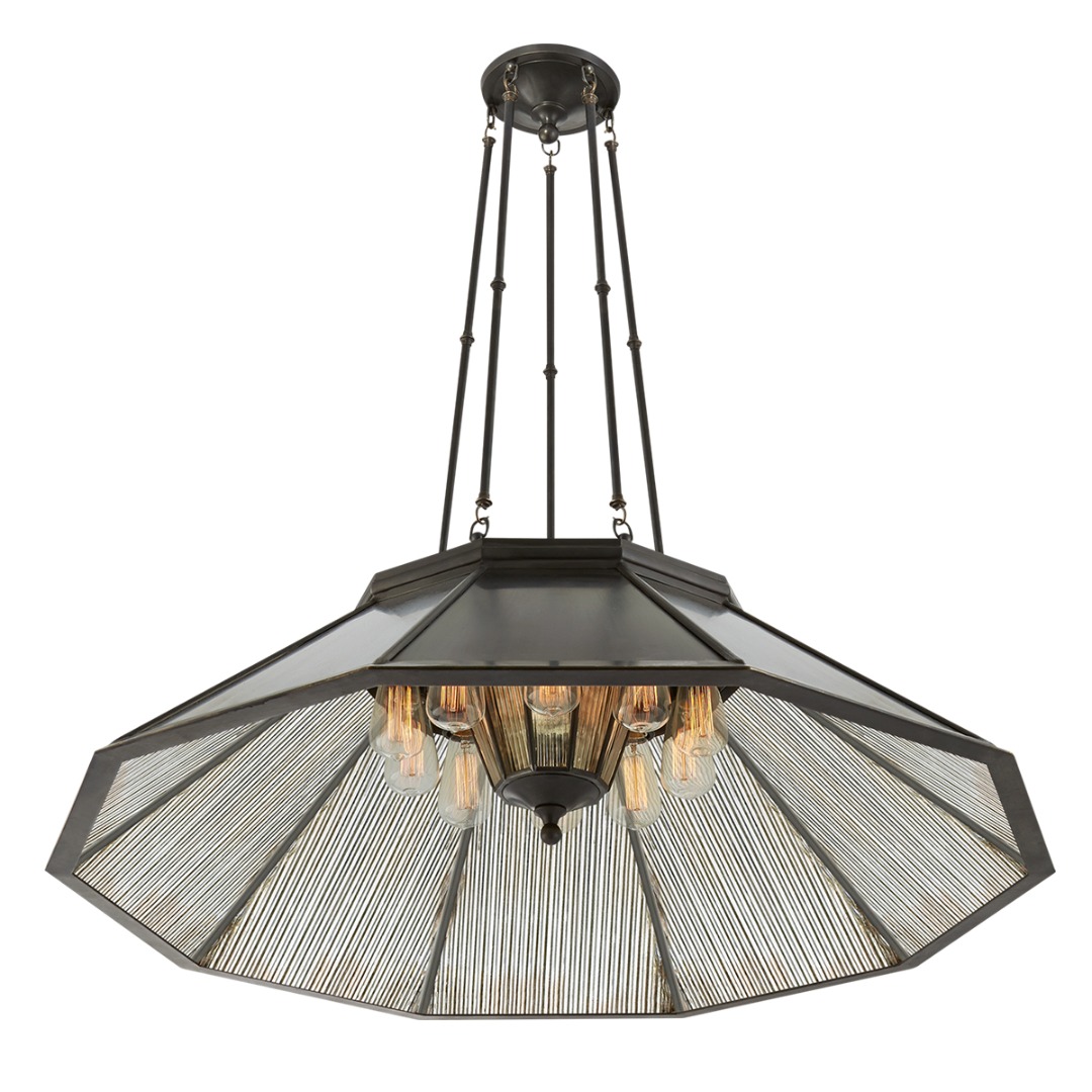 RL - Rivington Large Ten-Paneled Chandelier