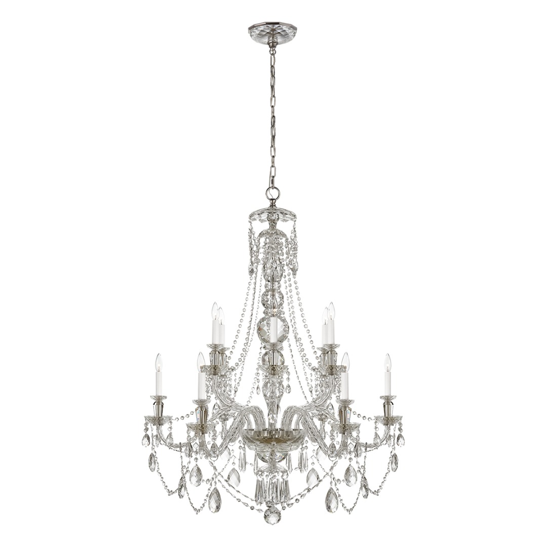 RL - Daniela Medium Two-Tier Chandelier (Crystal)