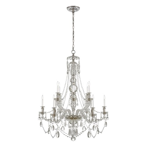 RL - Daniela Medium Two-Tier Chandelier (Crystal)