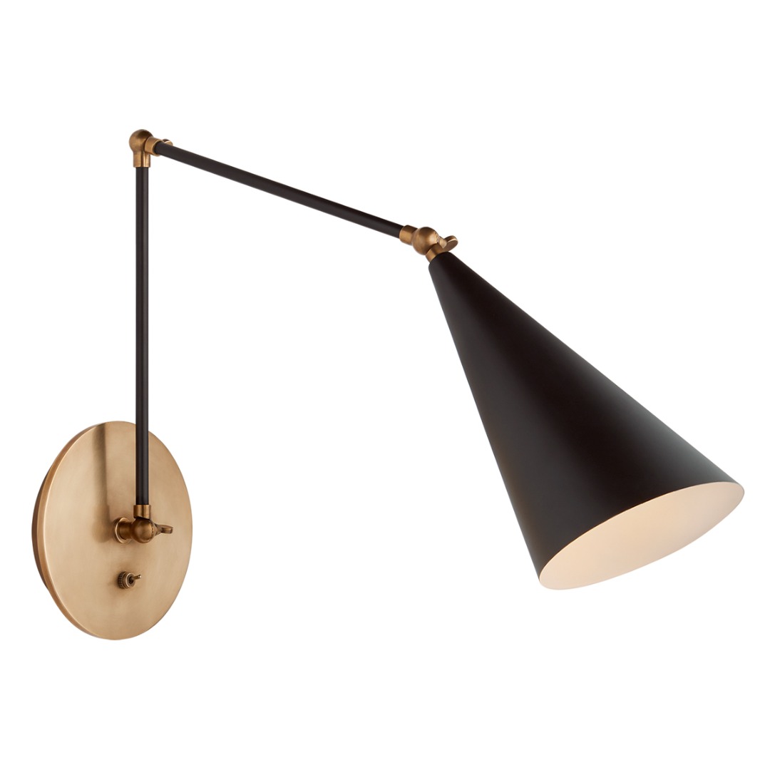 ARN - Clemente Double Arm Library Sconce