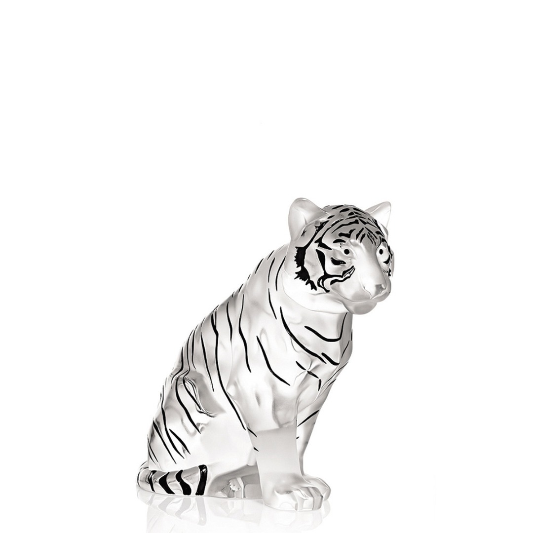 Sitting Tiger Grand Sculpture