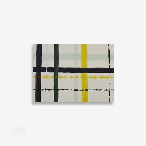 Sea Foam Plaid 36x26